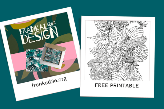 Free Printable from FRANKALBIE Design & The Mad Plantist